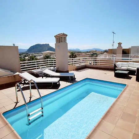 ático Espectacular Con Piscina Privada En Primera Línea De Playa Apartamento Dénia
